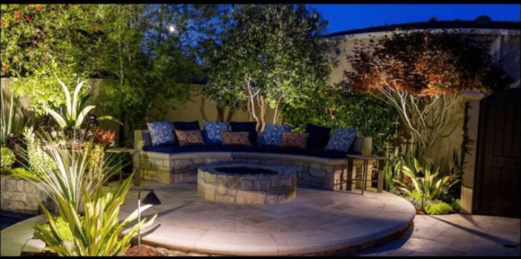 Residential Yard Lighting