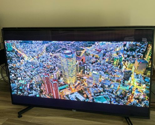 Large-screen TV Installation