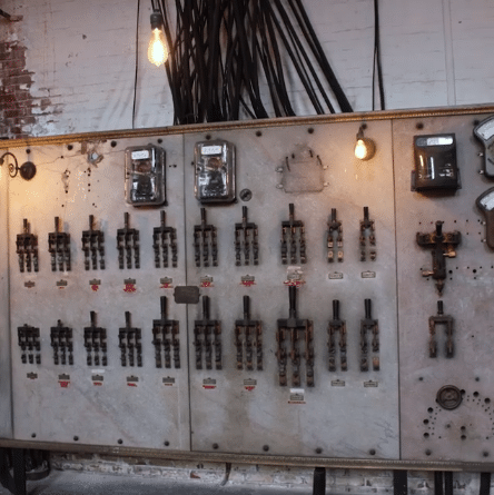 Electrical Panel at Biltmore House