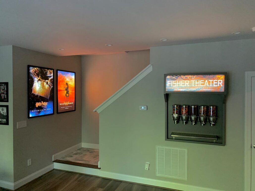Apex Service Electrician - Home Theater Installation