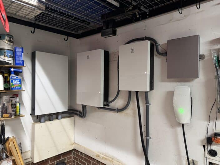 TESLA EV charger install