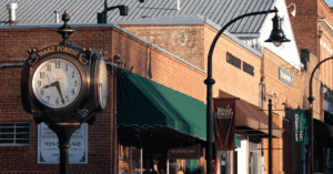 downtown Wake Forest